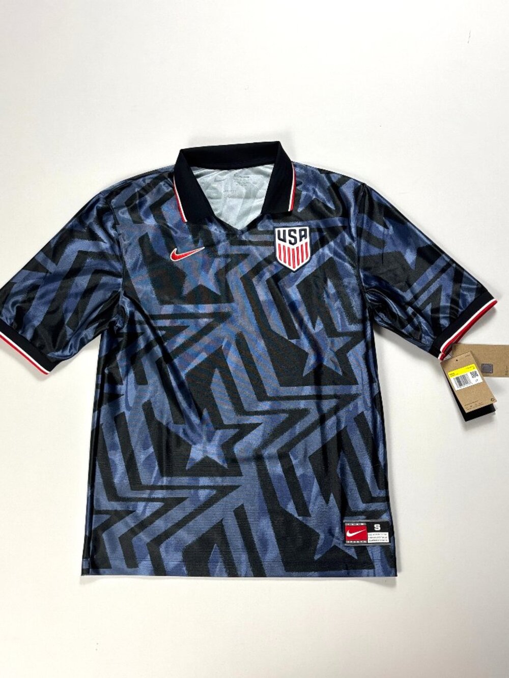 Nike Mens USA 2026 National Team Energy Collared Jersey Blue Sz S NWT New USMNT